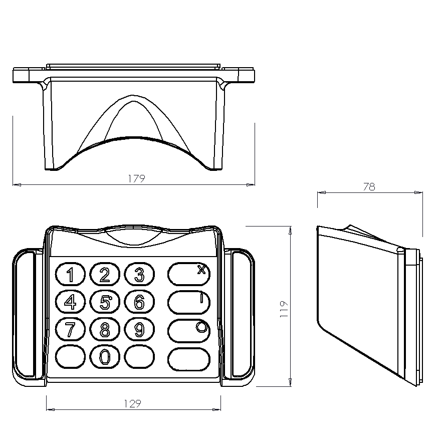 Pinguard's T8+ PIN Guard for DriveUp ATMs pin guard